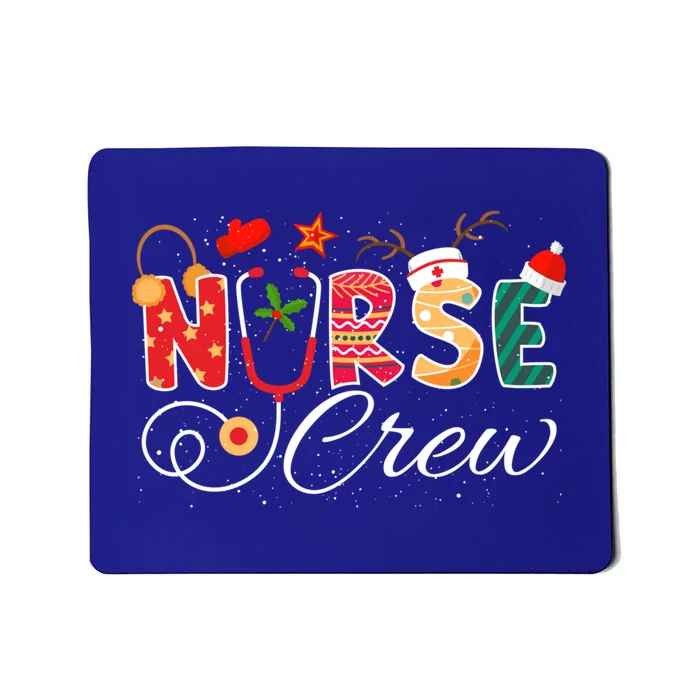 Rn Rescue Nurse Crew Funny Ugly Christmas Sweater Nursing Gift Mousepad