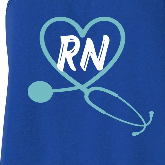 Rn Registered Nurse Profession Nursing Career Gift Women's Racerback Tank