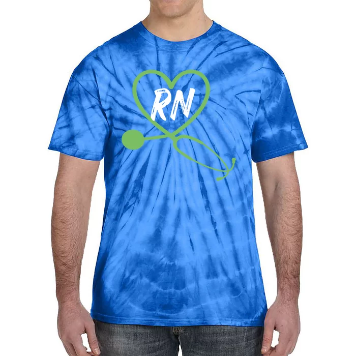 Rn Registered Nurse Profession Nursing Career Gift Tie-Dye T-Shirt