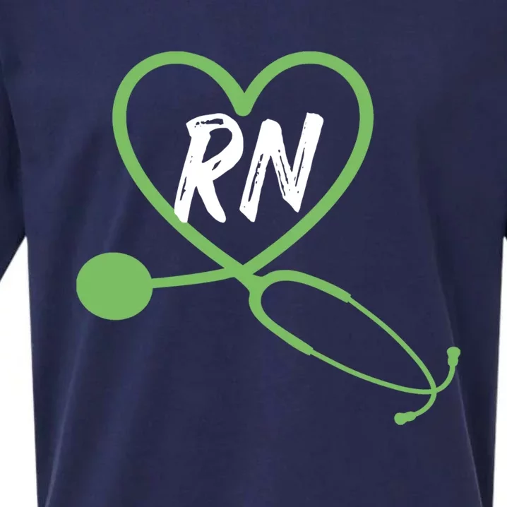 Rn Registered Nurse Profession Nursing Career Gift Sueded Cloud Jersey T-Shirt