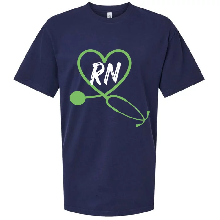 Rn Registered Nurse Profession Nursing Career Gift Sueded Cloud Jersey T-Shirt