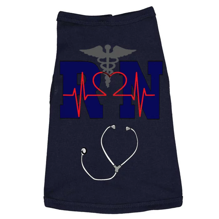 RN Registered Nurse Gift, Healthcare Professional Doggie Tank