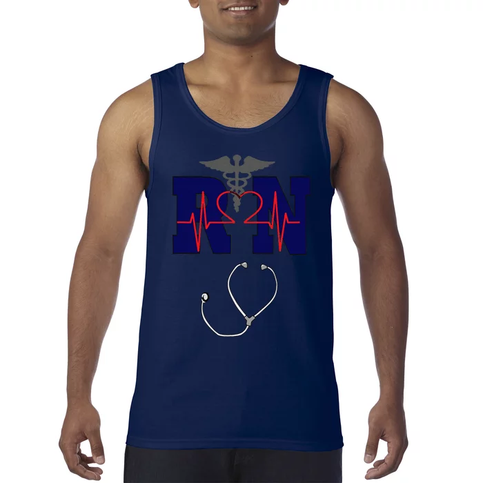 RN Registered Nurse Gift, Healthcare Professional Tank Top