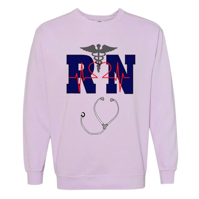 RN Registered Nurse Gift, Healthcare Professional Garment-Dyed Sweatshirt