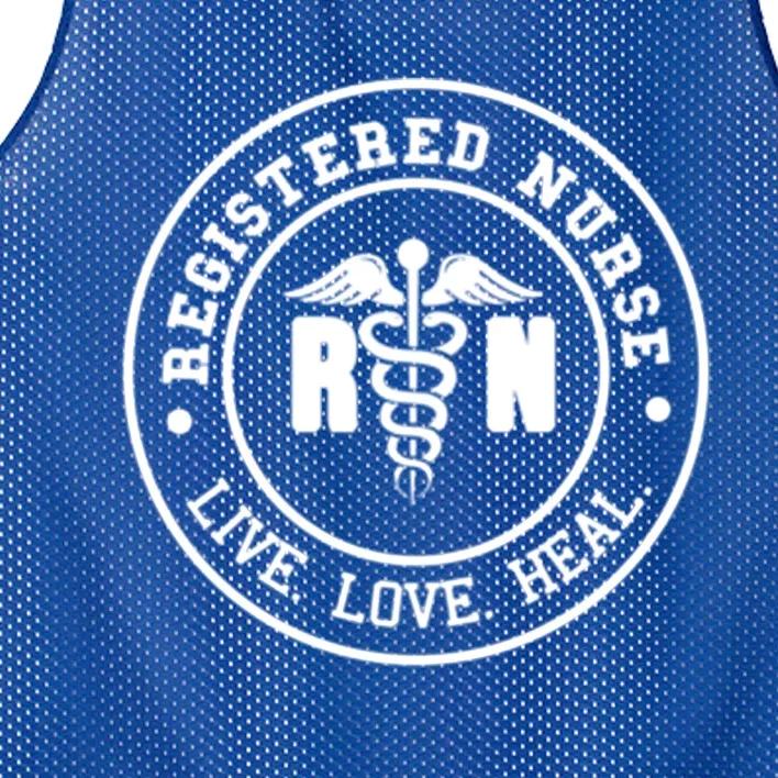 Rn Registered Nurse Day Life Nurses Week Healthcare Nursing Meaningful Gift Mesh Reversible Basketball Jersey Tank