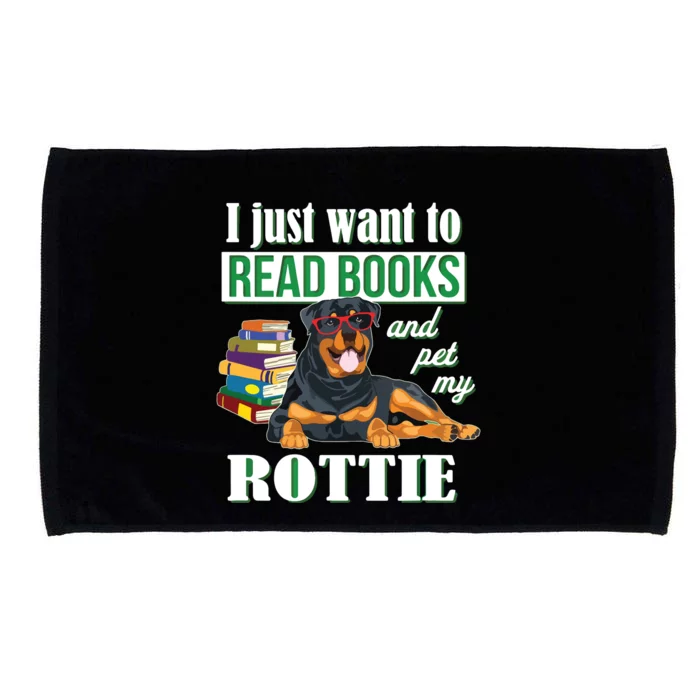 Rottweiler Microfiber Hand Towel