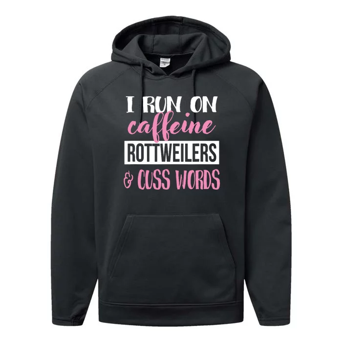 Rottweiler Performance Fleece Hoodie