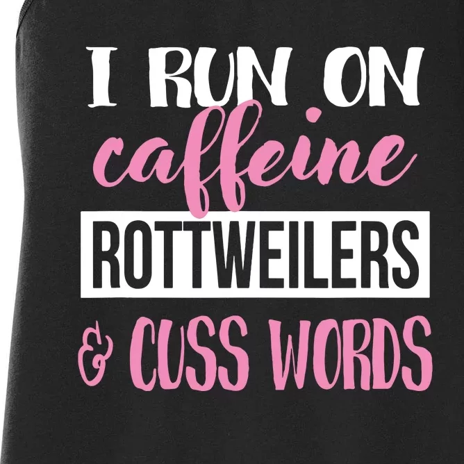 Rottweiler Women's Racerback Tank