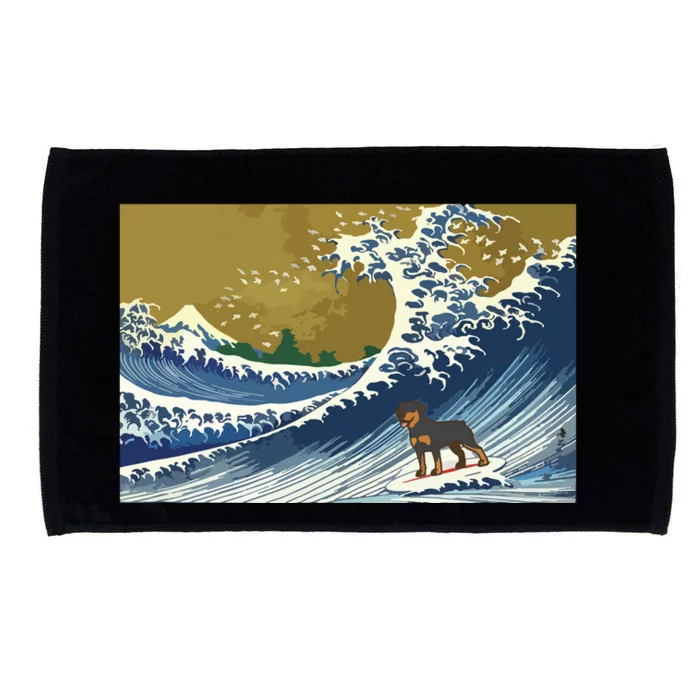 Rottweiler Microfiber Hand Towel