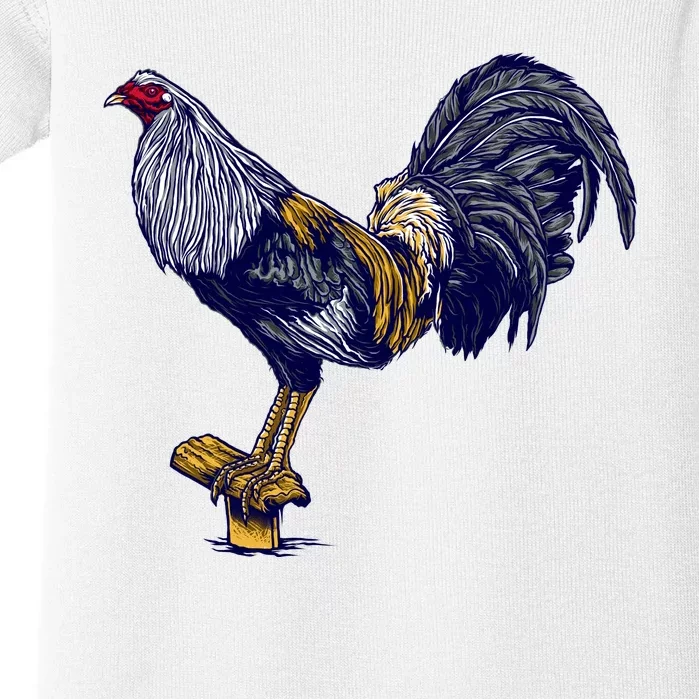 Rooster Baby Bodysuit