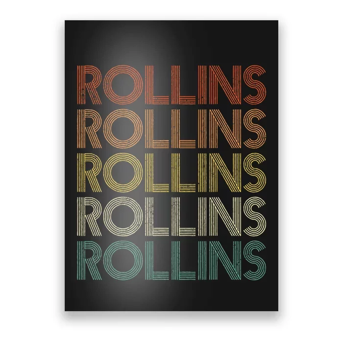 Rollins Poster