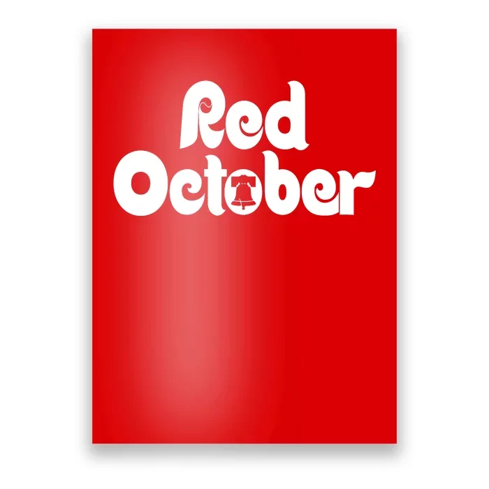 Retro Red October Philly_Philadelphia Vintage Poster