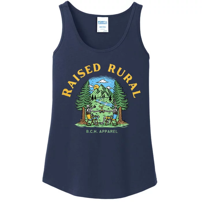 Raised Rural Outdoorsy Ladies Essential Tank