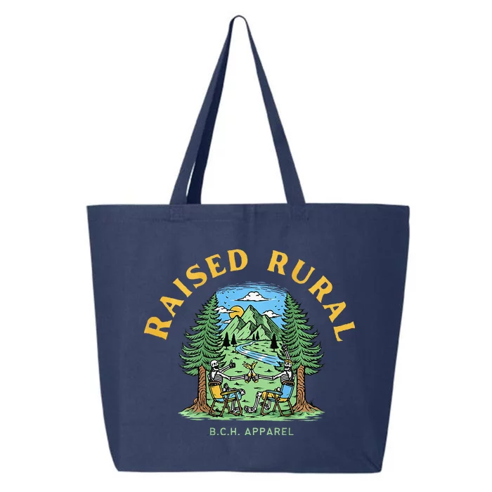 Raised Rural Outdoorsy 25L Jumbo Tote