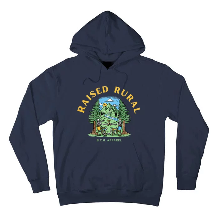 Raised Rural Outdoorsy Tall Hoodie