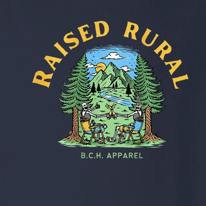 Raised Rural Outdoorsy Toddler Long Sleeve Shirt