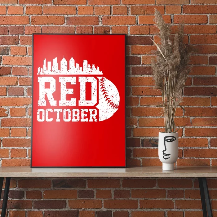 Retro Red October Philly_Philadelphia Vintage Poster