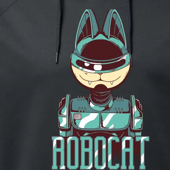 Robocat Performance Fleece Hoodie