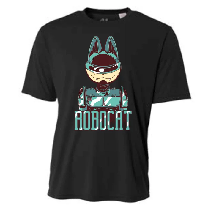 Robocat Cooling Performance Crew T-Shirt