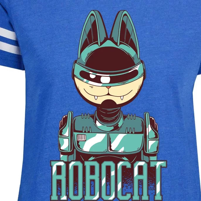 Robocat Enza Ladies Jersey Football T-Shirt