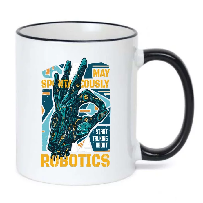 Robotics Black Color Changing Mug