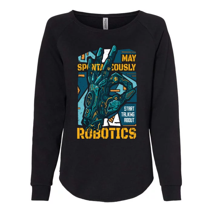 Robotics Womens California Wash Sweatshirt