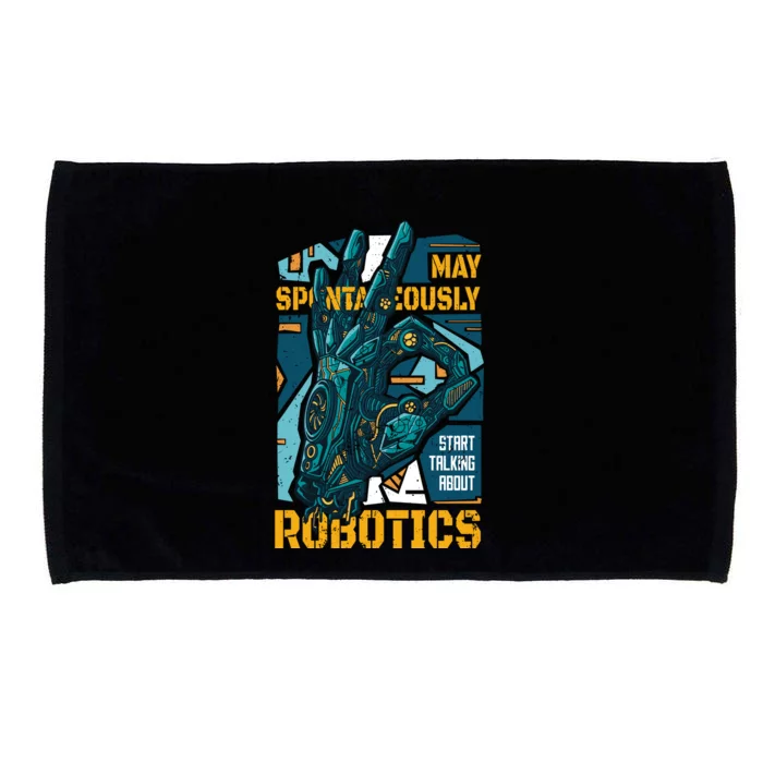 Robotics Microfiber Hand Towel