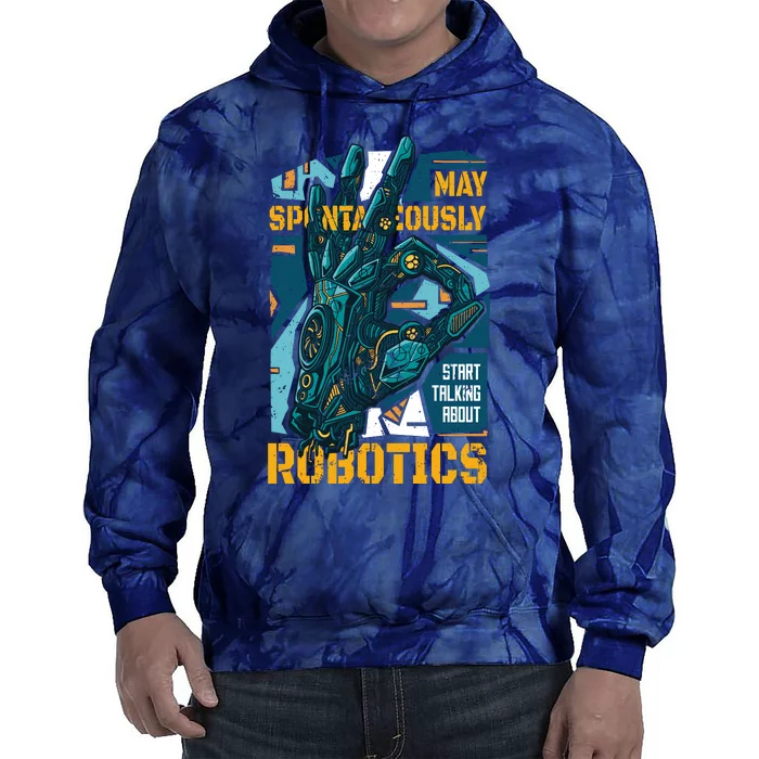 Robotics Tie Dye Hoodie