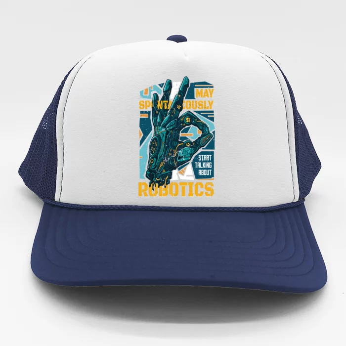 Robotics Trucker Hat