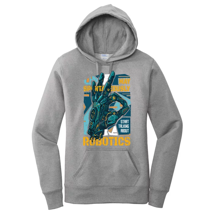 Robotics Women's Pullover Hoodie