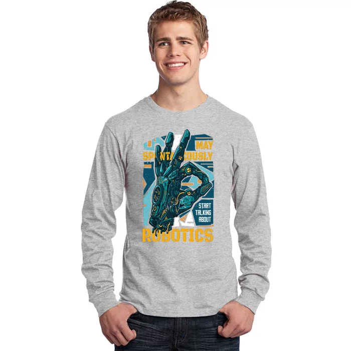 Robotics Tall Long Sleeve T-Shirt