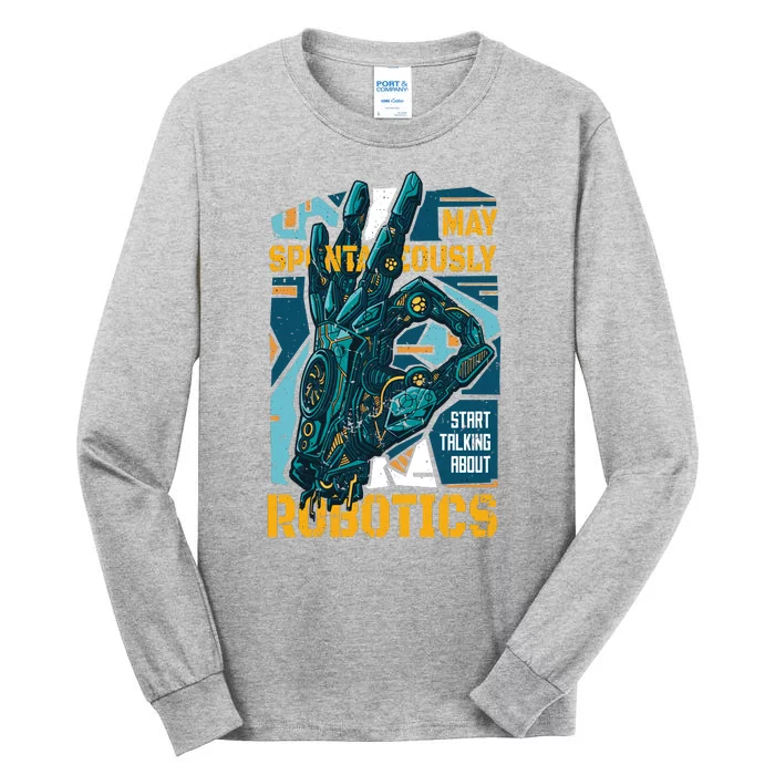 Robotics Tall Long Sleeve T-Shirt