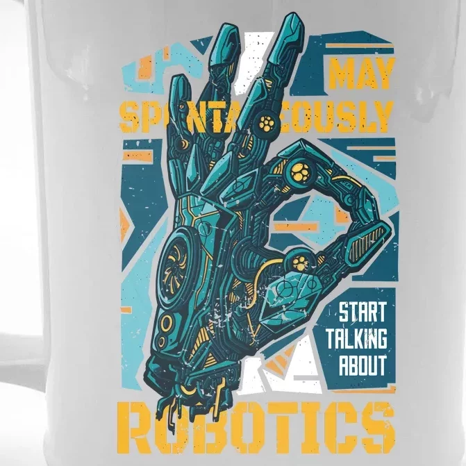 Robotics Front & Back Beer Stein