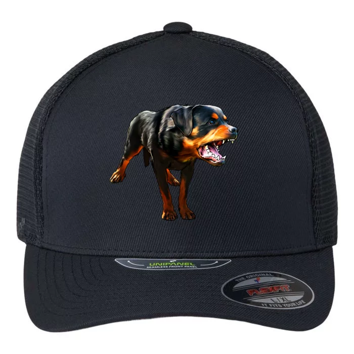 Rottweiler Flexfit Unipanel Trucker Cap