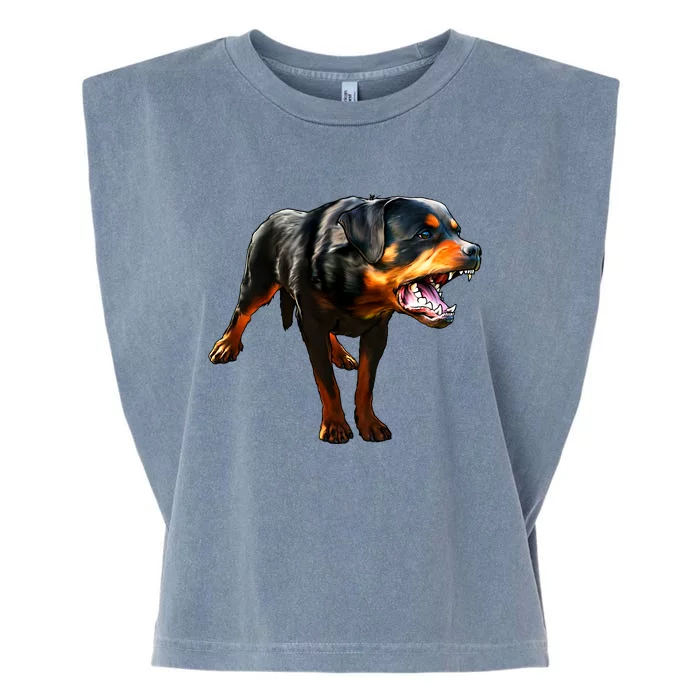 Rottweiler Garment-Dyed Women's Muscle Tee