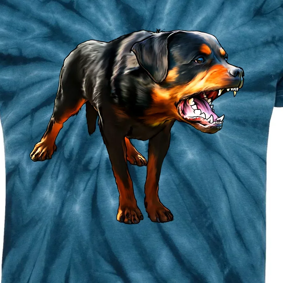 Rottweiler Kids Tie-Dye T-Shirt