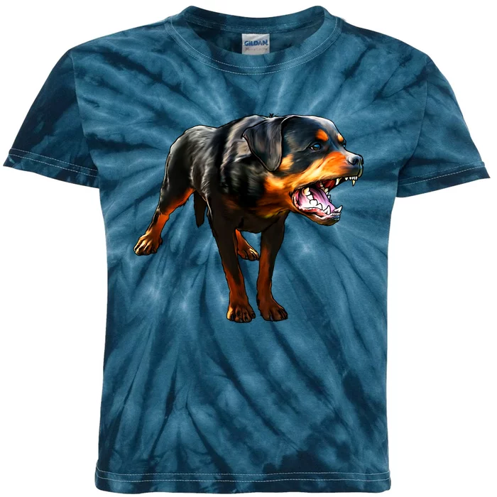 Rottweiler Kids Tie-Dye T-Shirt