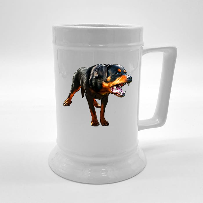 Rottweiler Front & Back Beer Stein