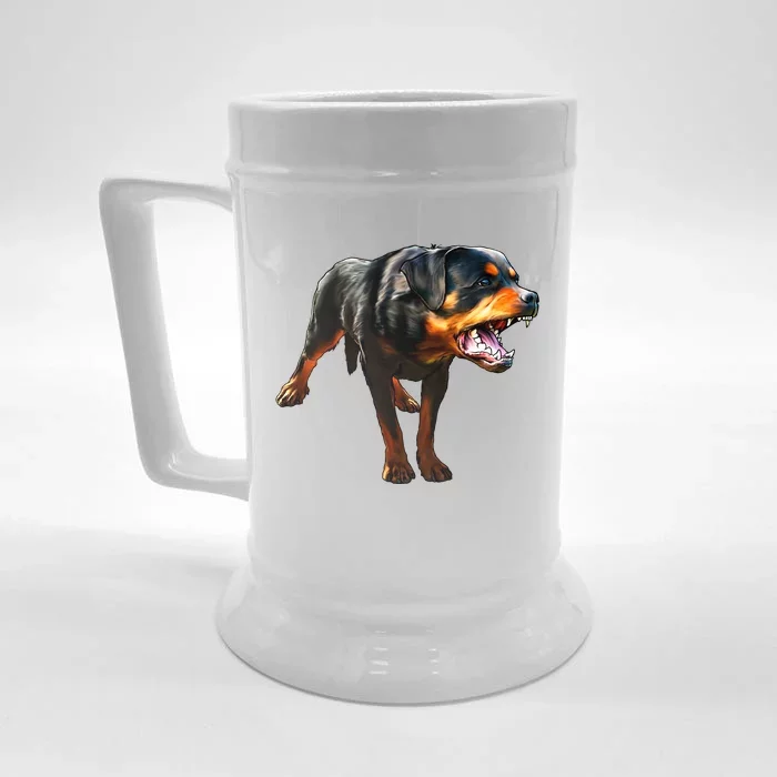 Rottweiler Front & Back Beer Stein