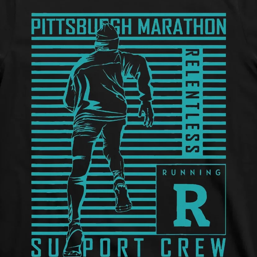 Runners Retro Pittsburgh 2024 Marathon 26 Miles T-Shirt