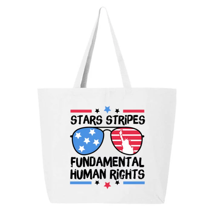 Repro Rights Patriotic 4th Of July Feminist 25L Jumbo Tote