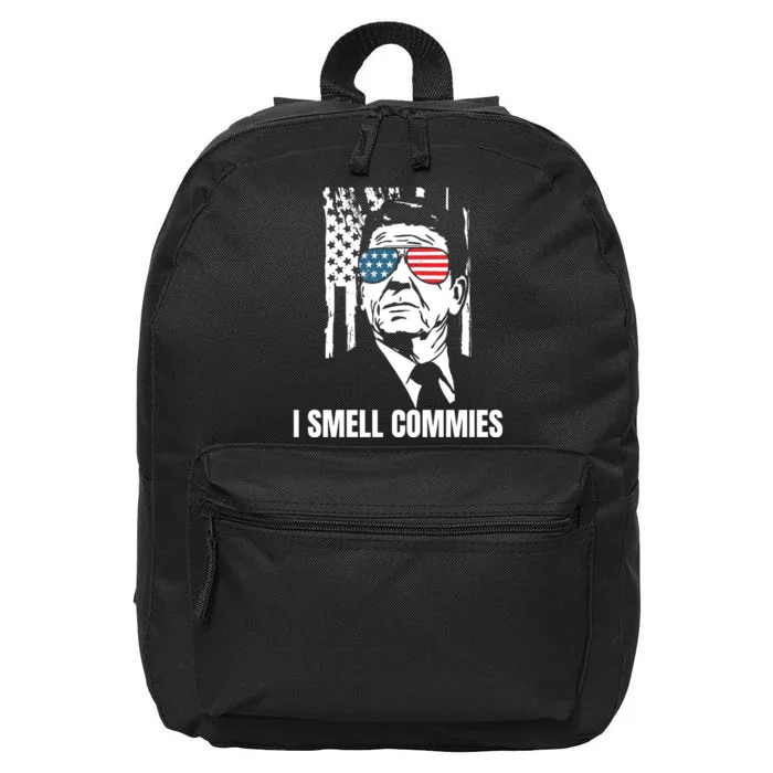 Ronald Reagan, President Reagan, I Smell Commies, Political Humor 16 in Basic Backpack