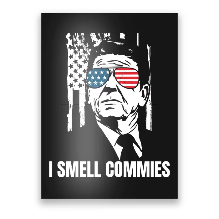 Ronald Reagan, President Reagan, I Smell Commies, Political Humor Poster