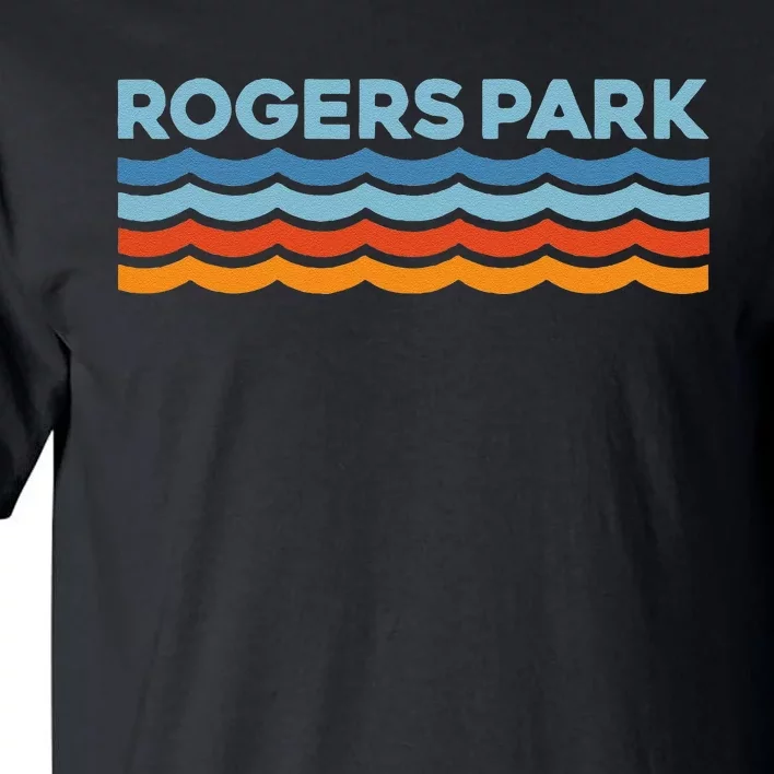 Retro Rogers Park Chicago Neighborhood Tall T-Shirt