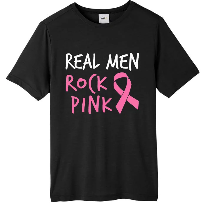 Real Rock Pink Fighting Breast Cancer ChromaSoft Performance T-Shirt