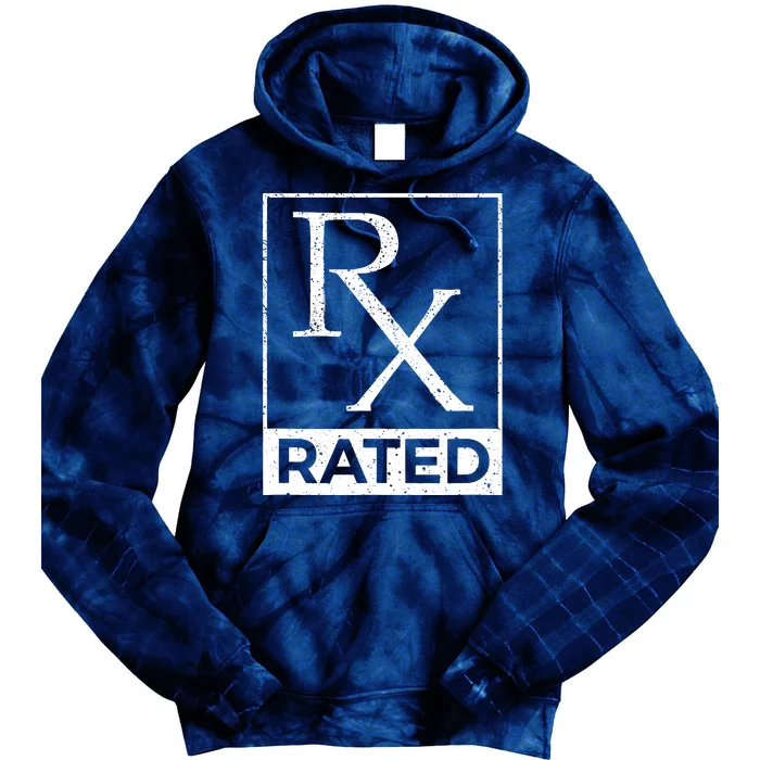 Rx Rated Pharmacology Pharmacist Medical Student Tie Dye Hoodie