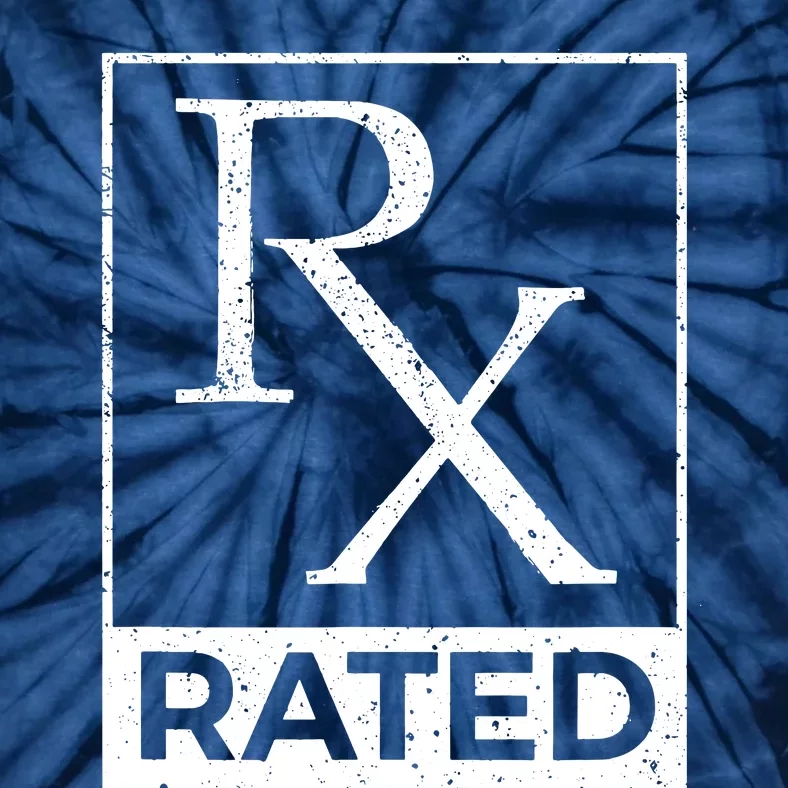 Rx Rated Pharmacology Pharmacist Medical Student Tie-Dye T-Shirt