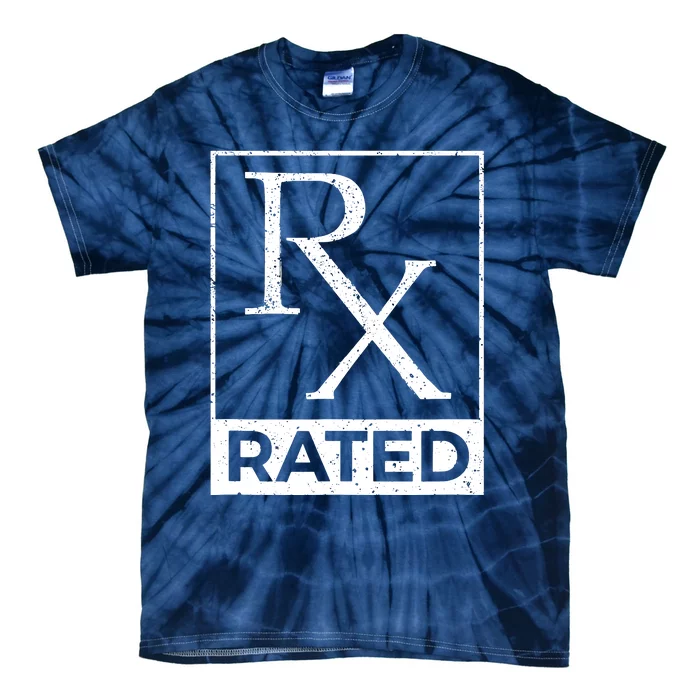 Rx Rated Pharmacology Pharmacist Medical Student Tie-Dye T-Shirt