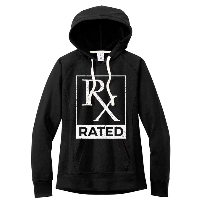 RX Rated Pharmacology Pharmacist Medical Student Women's Fleece Hoodie