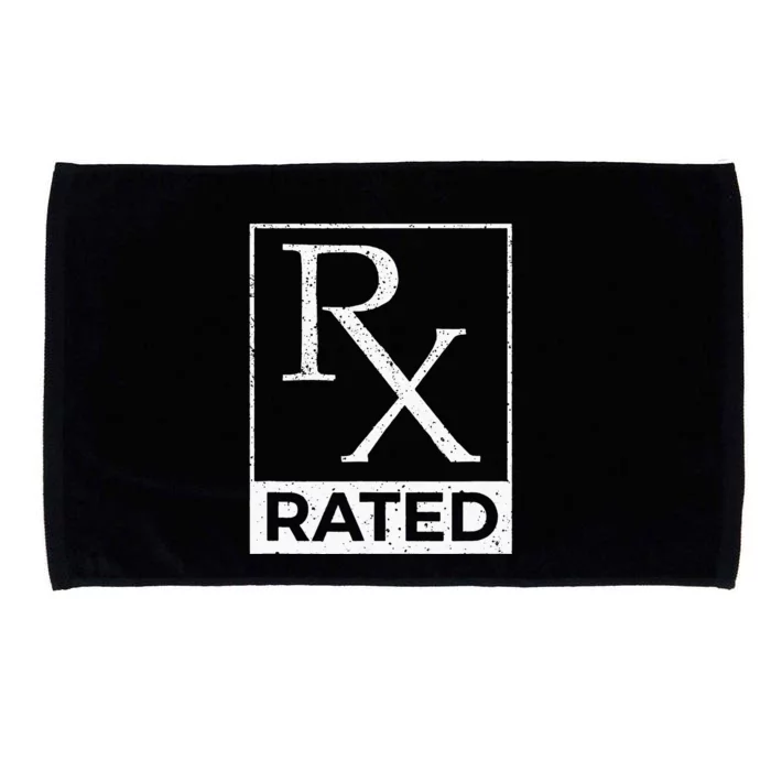 RX Rated Pharmacology Pharmacist Medical Student Microfiber Hand Towel